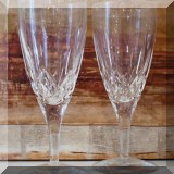 G05. Waterford Crystal glasses. 